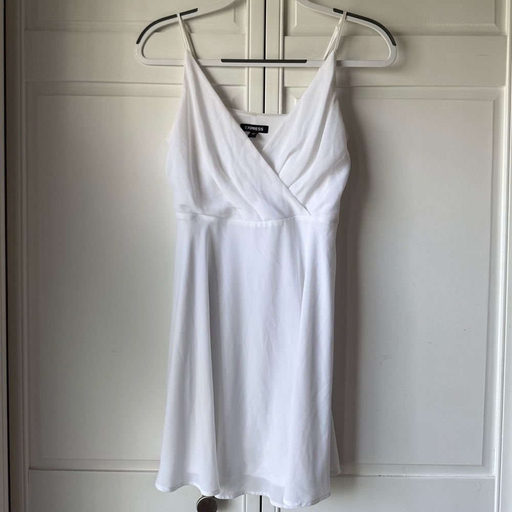 White Flowy Dress